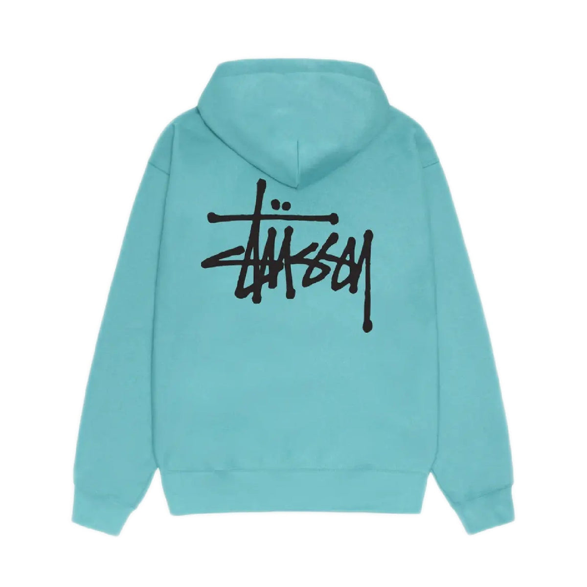 Stussy Basic Zip Hoodie - Ocean
