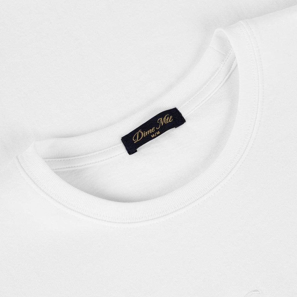 Dime Blocks Tee - White