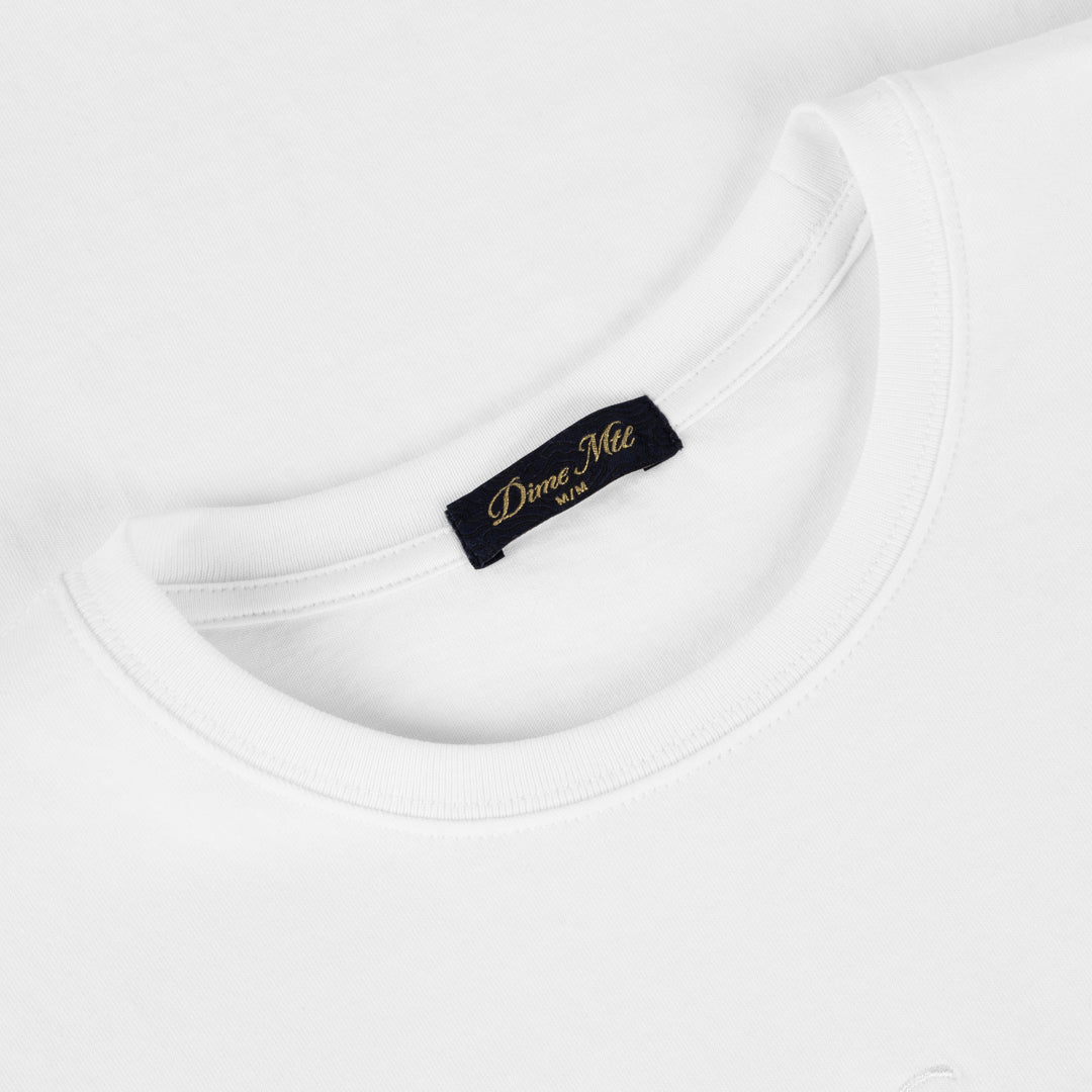 Dime Blocks Tee - White
