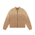 Dime Mohair Double Zip Knit - Camel