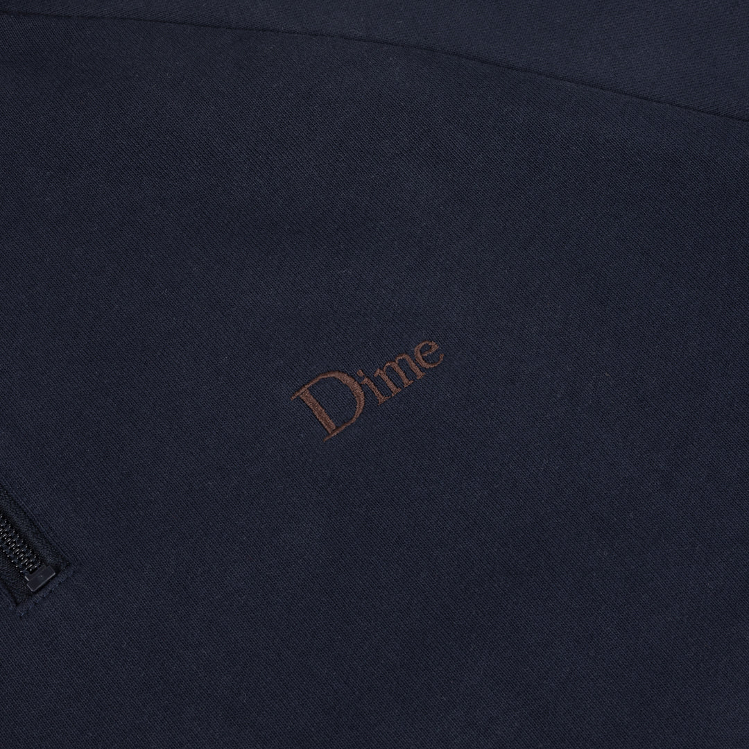 Dime Classic Terry Quarter Zip - Navy