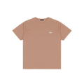 Dime Cursive Small Logo Tee - Sepia