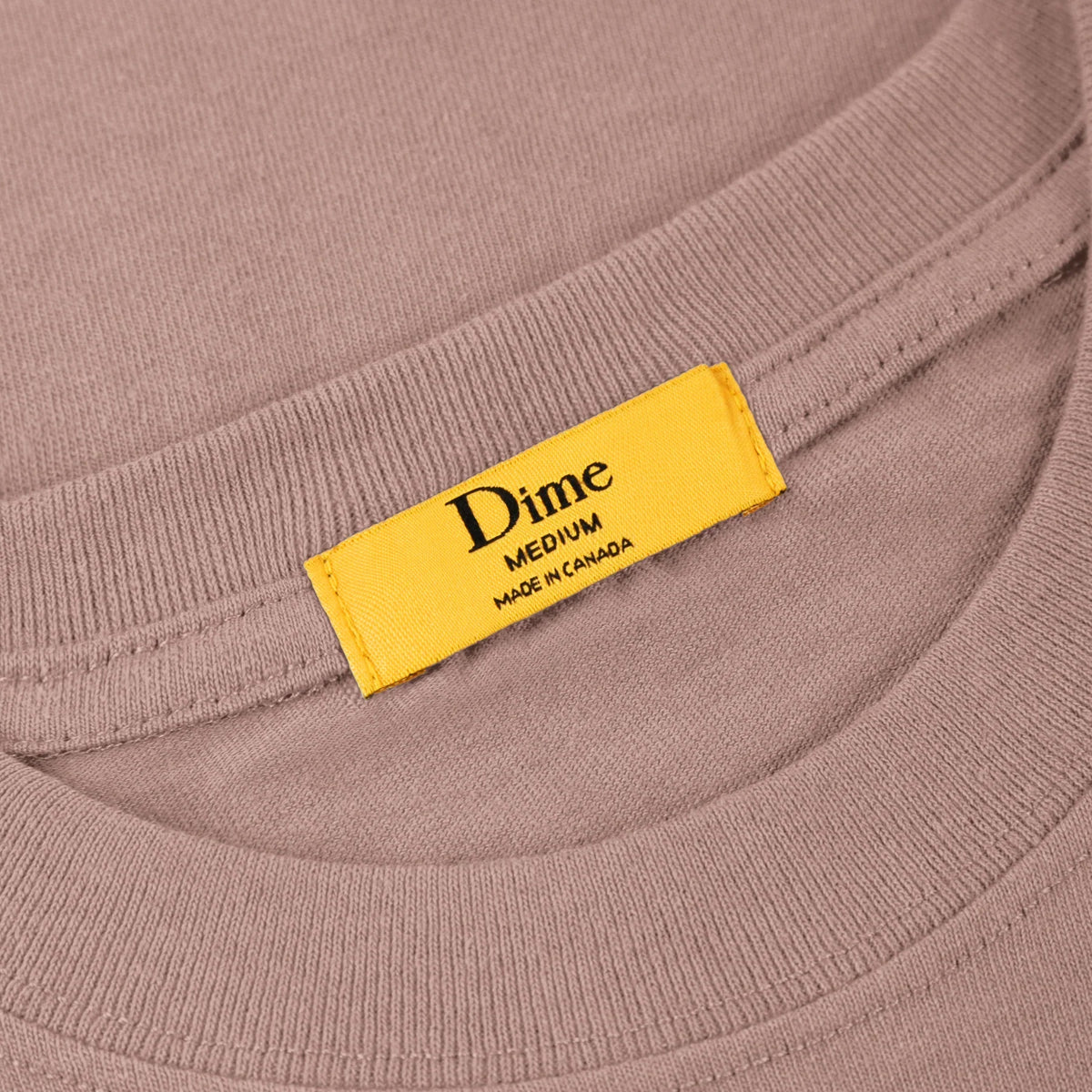 Dime Ghostly Font Tee - Twilight Mauve
