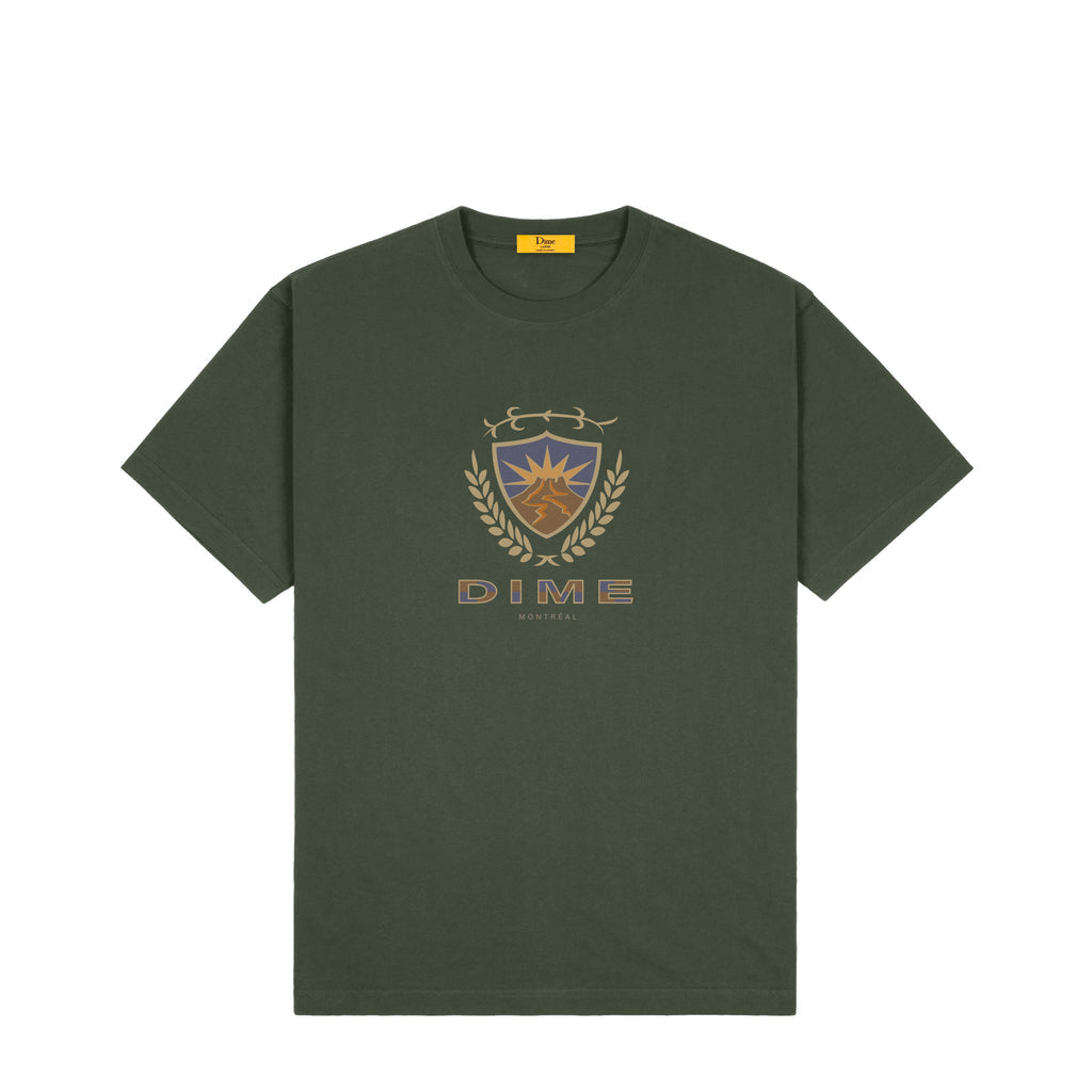 Dime Crest Tee - Thyme