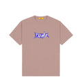 Dime Ghostly Font Tee - Twilight Mauve
