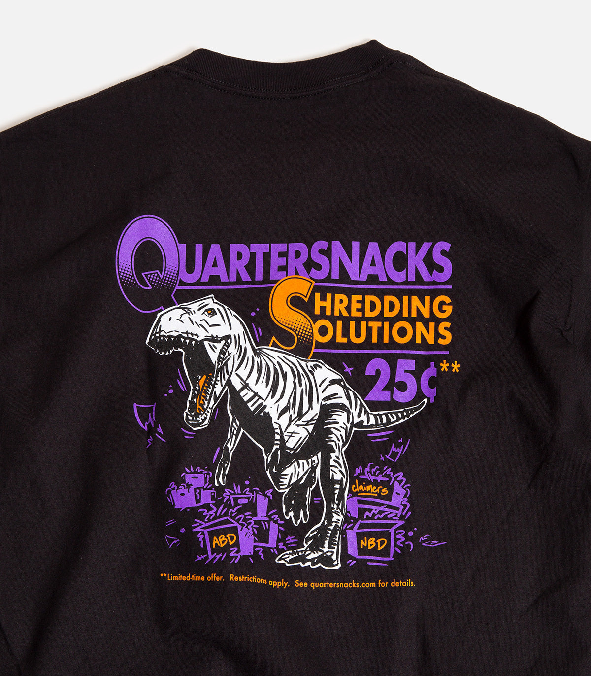 Quartersnacks Shredding T-Shirt