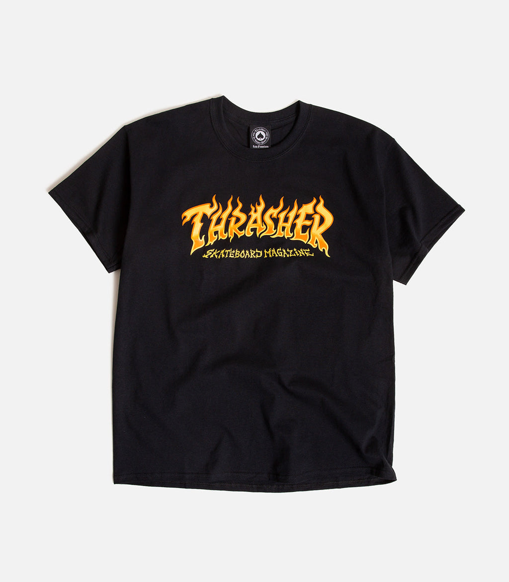 Thrasher Fire Logo T-Shirt