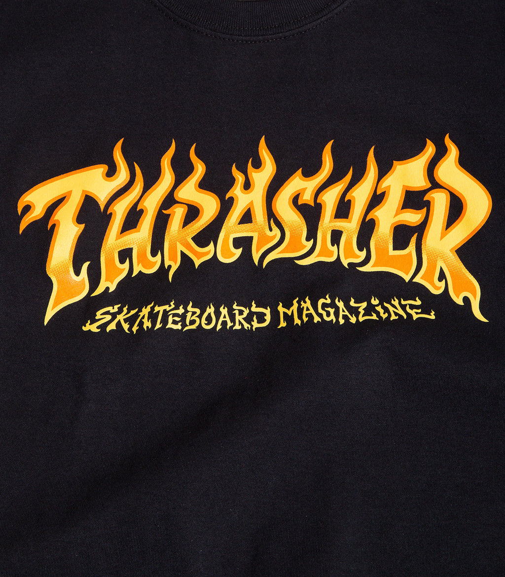 Thrasher Fire Logo T-Shirt