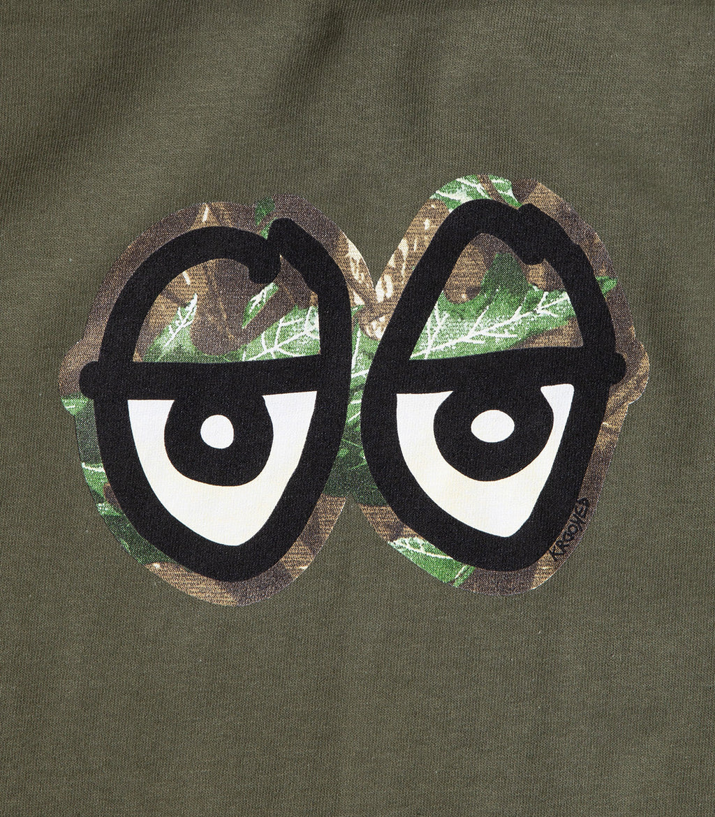 Krooked Eyes Camo T-Shirt