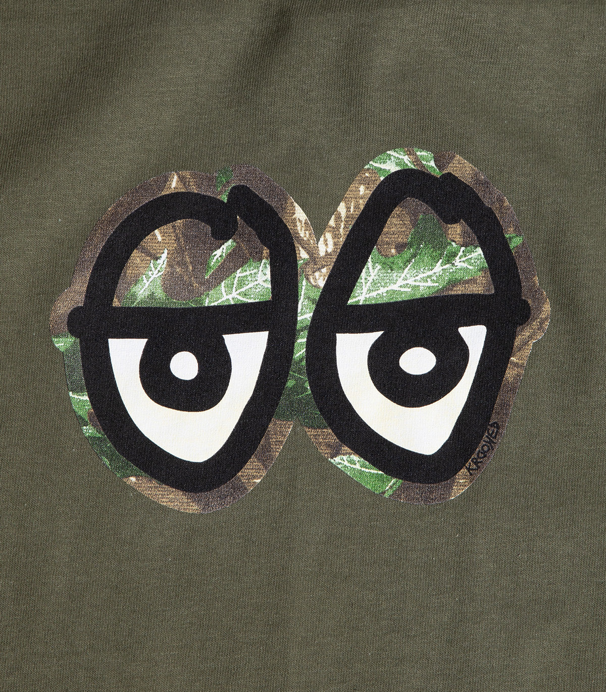 Krooked Eyes Camo T-Shirt