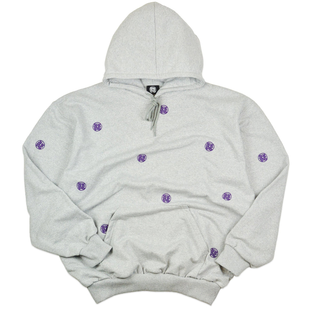 Hitopp Token Hoodie - Grey/Purple