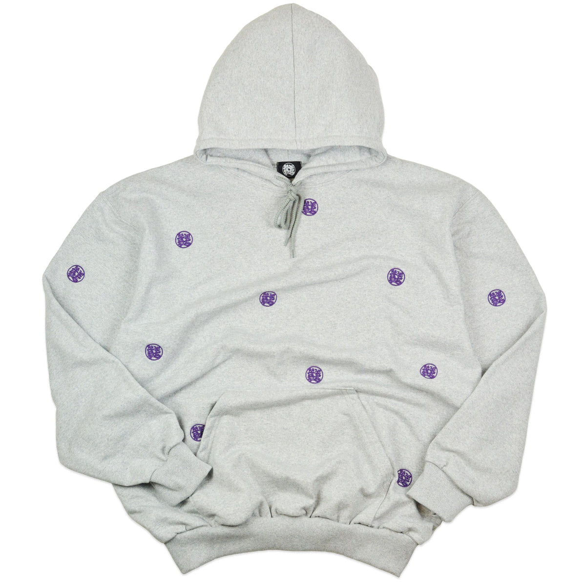 Hitopp Token Hoodie - Grey/Purple
