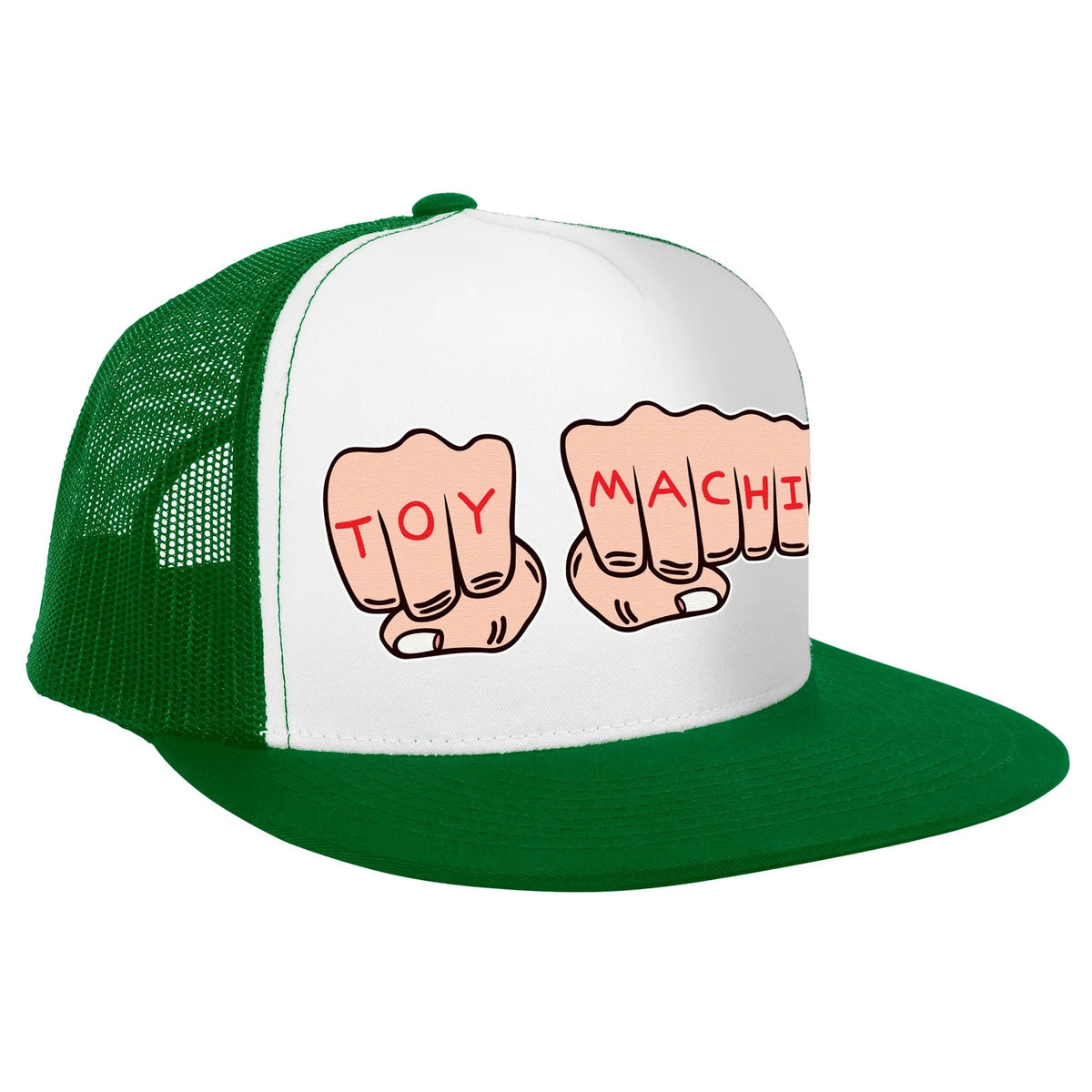 Toy Machine Fists Mesh Cap - Green
