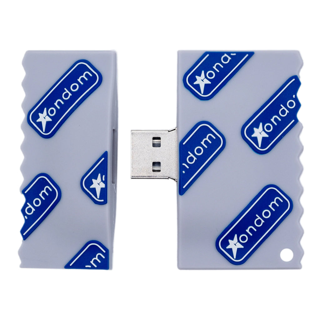 Carpet Company USB-A Flash Drive - Gray