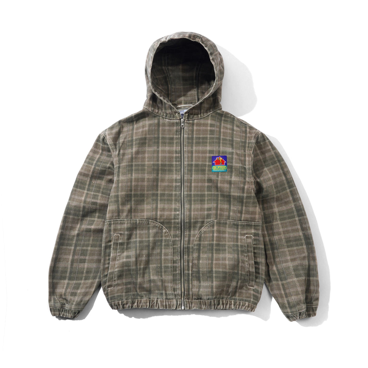 Butter Goods Work Jacket - Washed Plaid