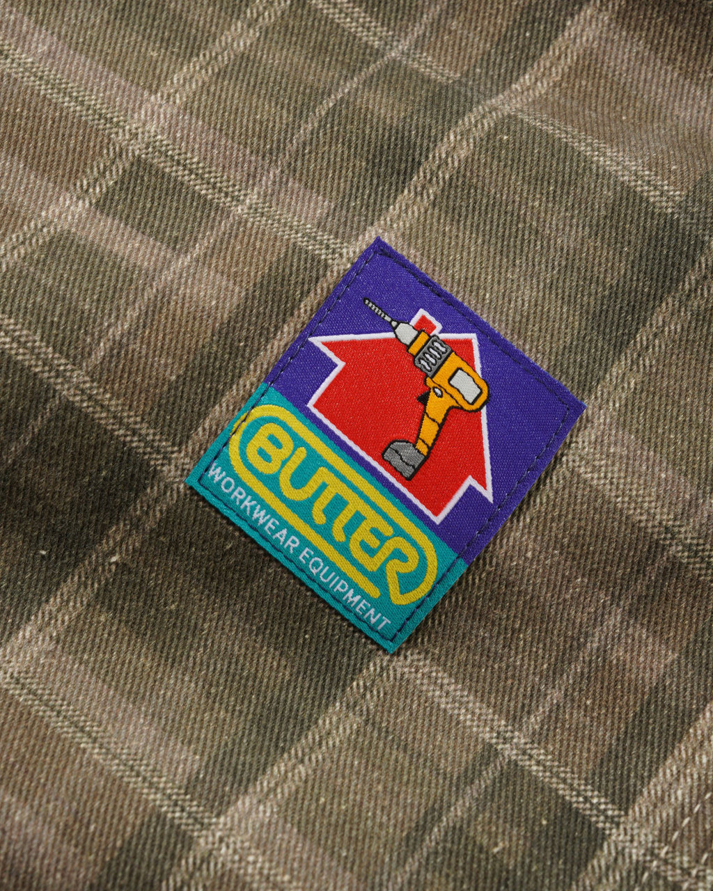 Butter Goods Work Jacket - Washed Plaid