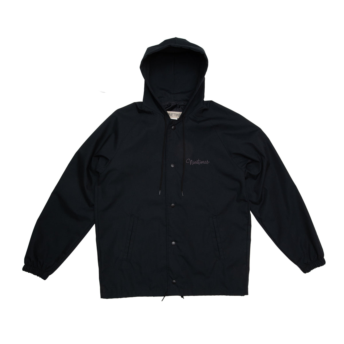 Ninetimes Script Sideliner Jacket - Black
