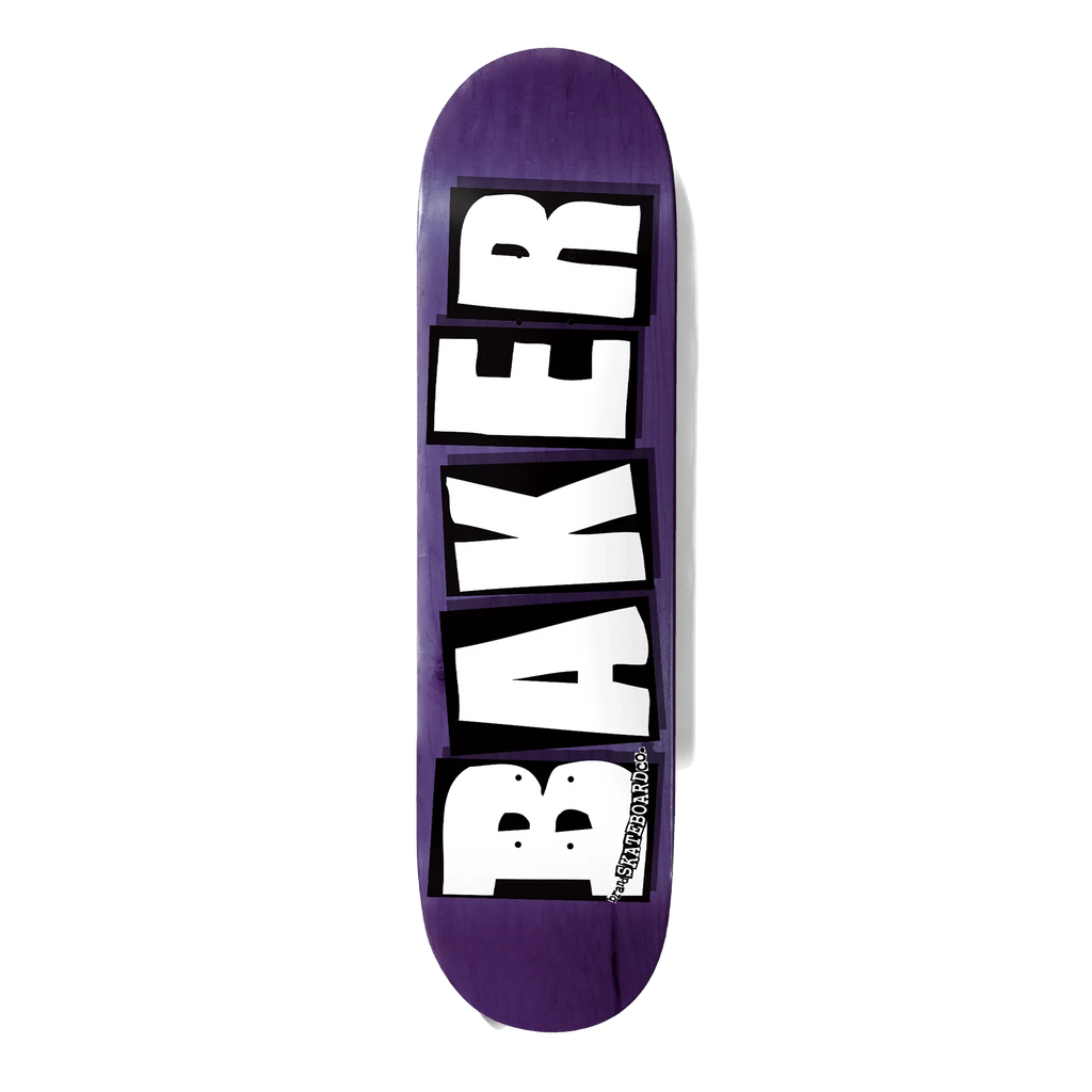 Baker Brand Logo Random Veneer B2 Shape Deck - 8.25