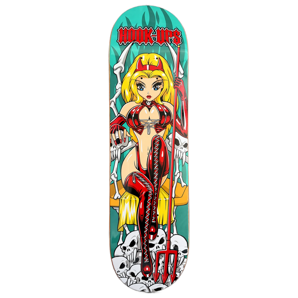 Hook-Ups Devil Throne Deck - 8.5