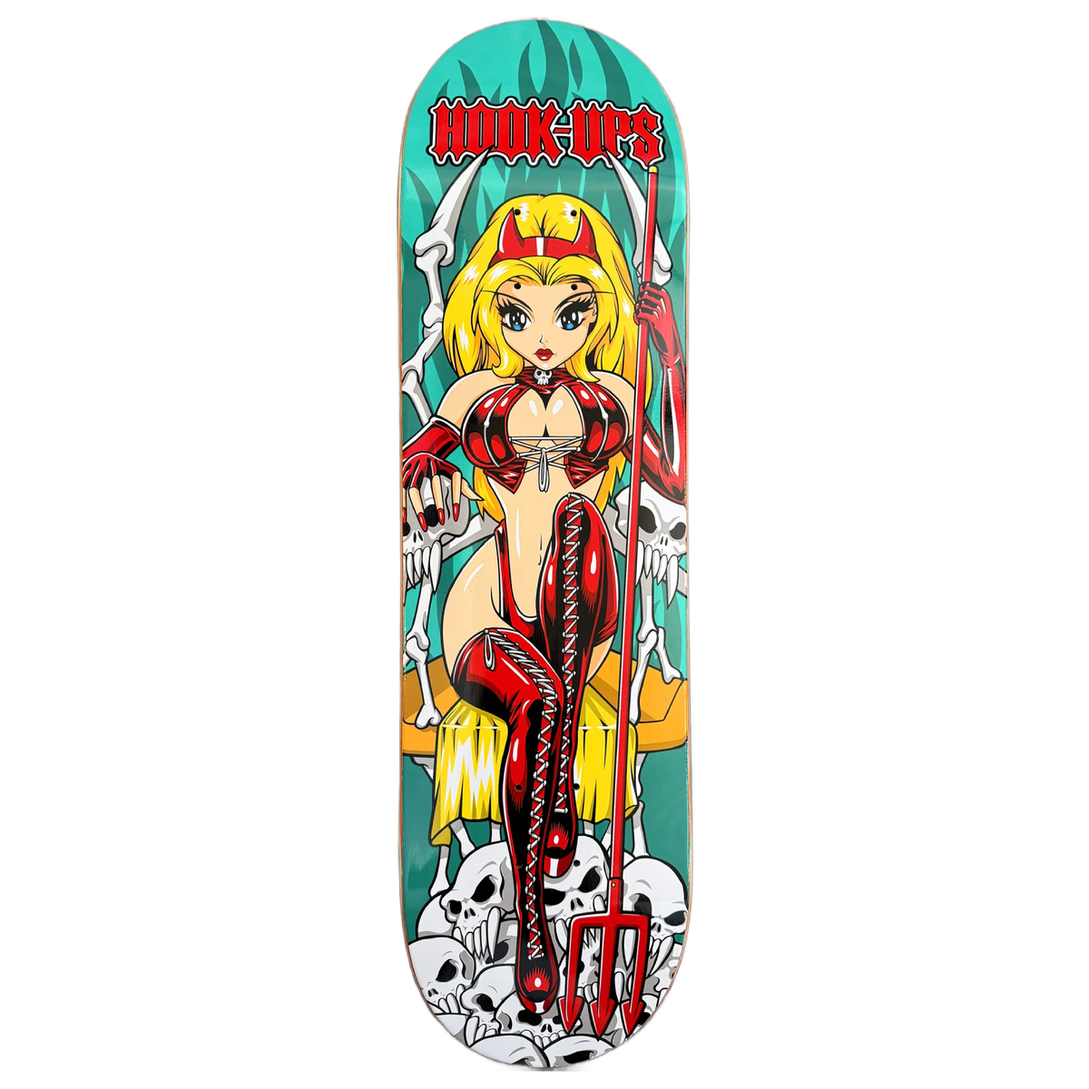 Hook-Ups Devil Throne Deck - 8.5
