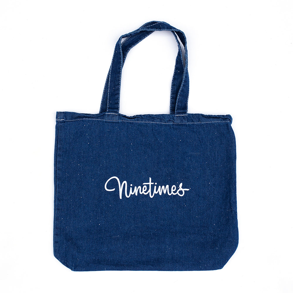 Ninetimes Script Tote - Denim