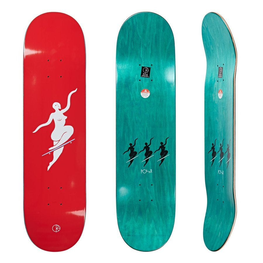 Polar Red No Comply Deck - 8.25