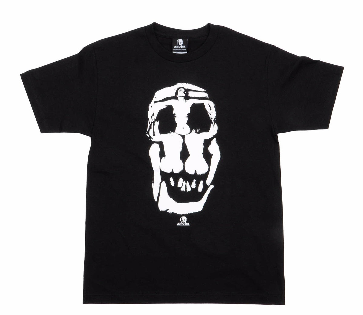 Skull Skates Lady Skull Tee - Black