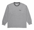 Polar Striped Rib Longsleeve Tee - Heather Grey