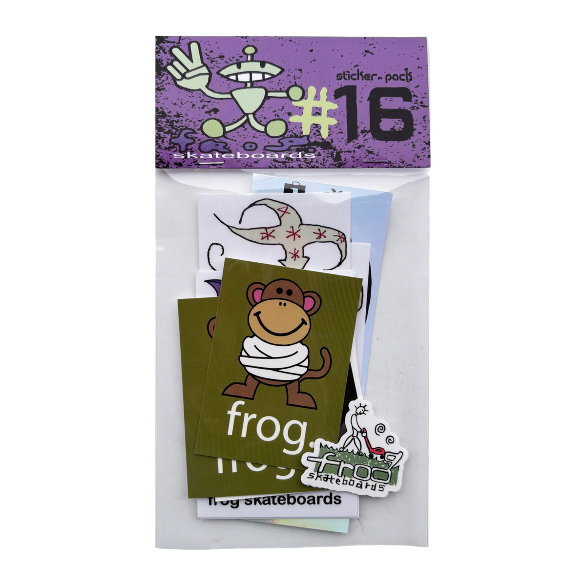 Frog Sticker Pack #16