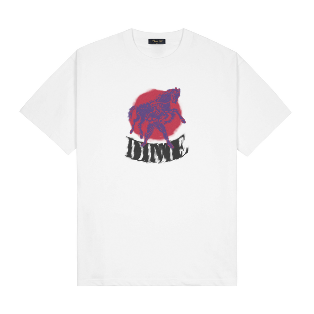 Dime Horseplay Tee - White