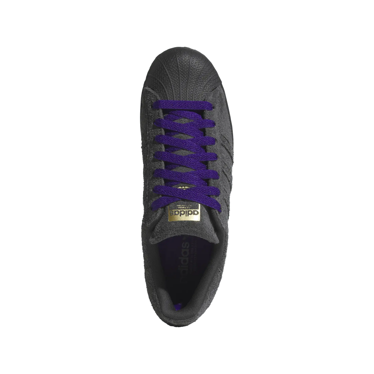 Adidas Superstar ADV - Carbon/Carbon/Purple