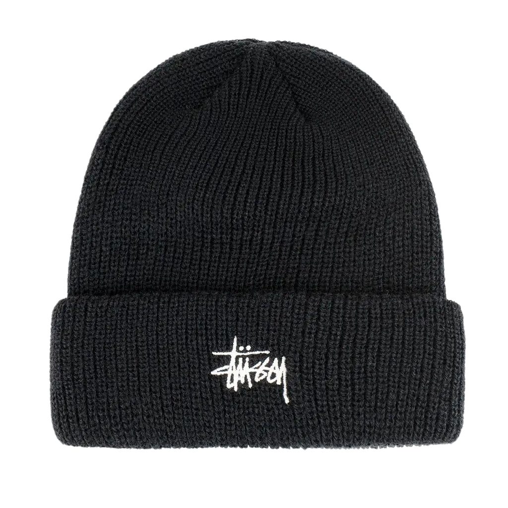 Stussy Basic Cuff Beanie - Black