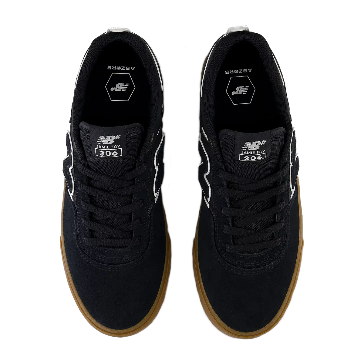 New Balance Numeric Foy 306 - Black/White/Gum