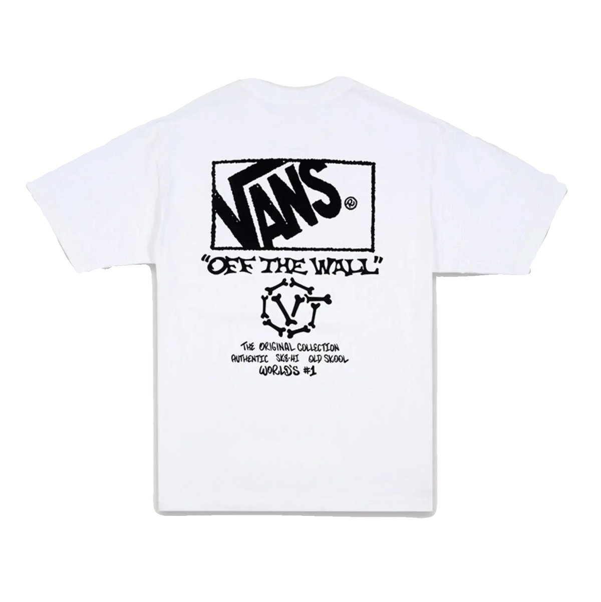 Vans Circle Bones Tee - White
