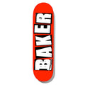 Baker Brand Logo White Deck - 8.6