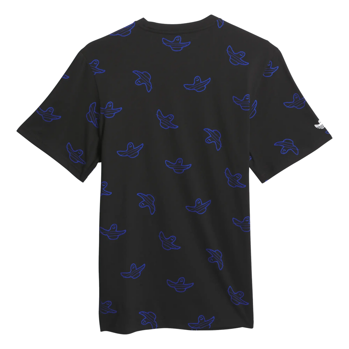 Adidas Shmoo All Over Print Tee - Black/Royal Blue