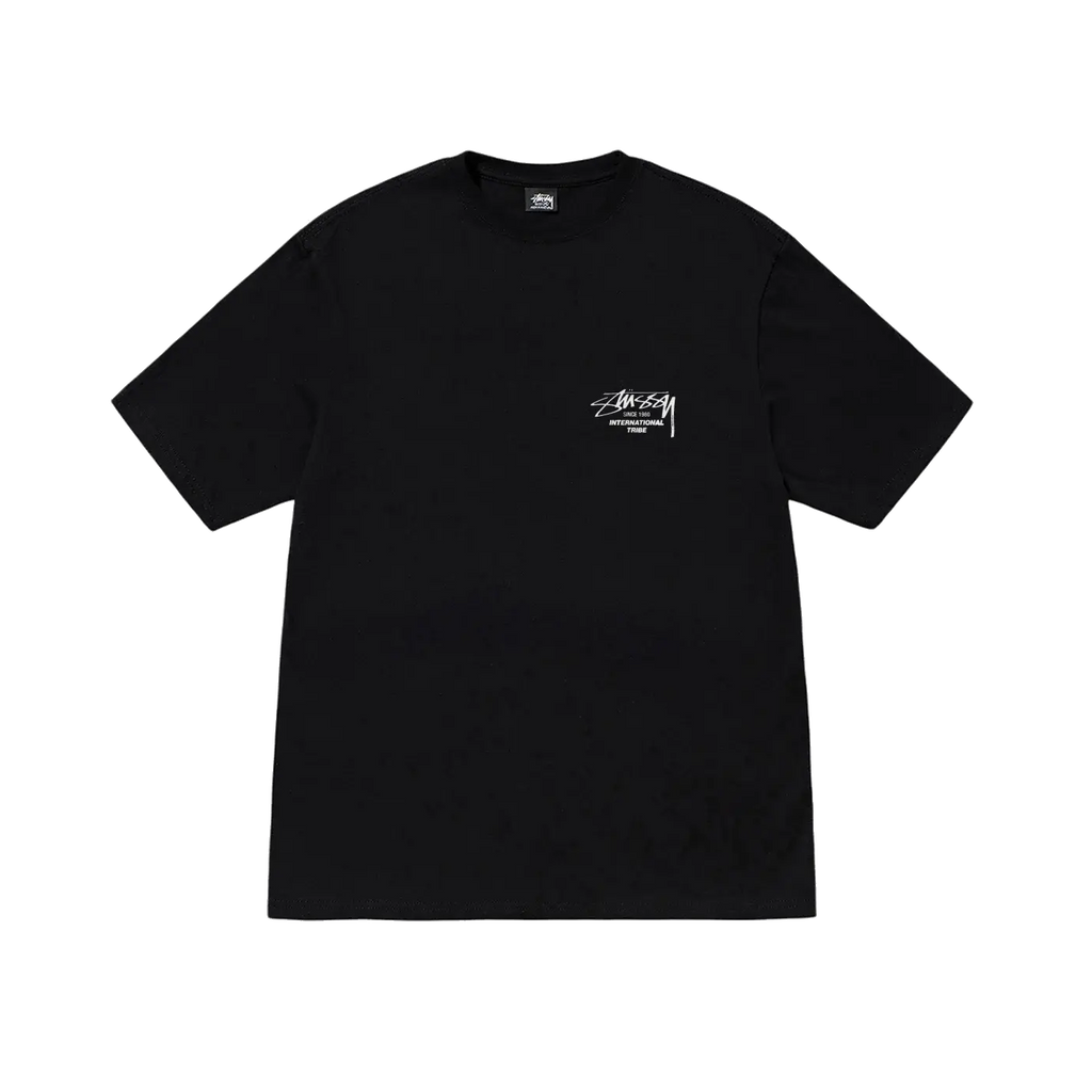 Stussy Beat Sounds Pigment Dyed Tee - Black