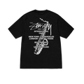 Stussy Beat Sounds Pigment Dyed Tee - Black