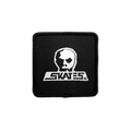 Skull Skates Square Logo Patch - 2"