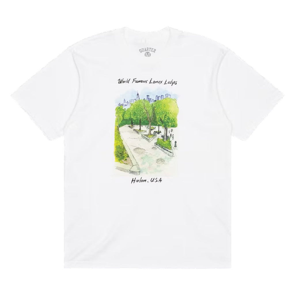 Quartersnacks Lenox Tee - White