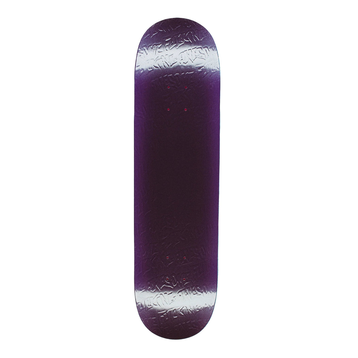 Fucking Awesome Embossed Phantom Purple Deck - 8.25