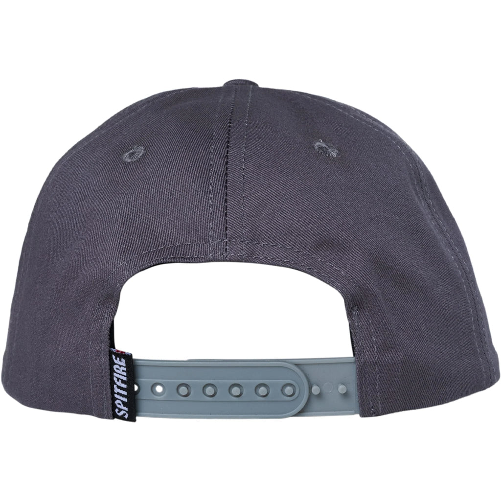 Spitfire Gas Mask Script Patch Snapback - Charcoal