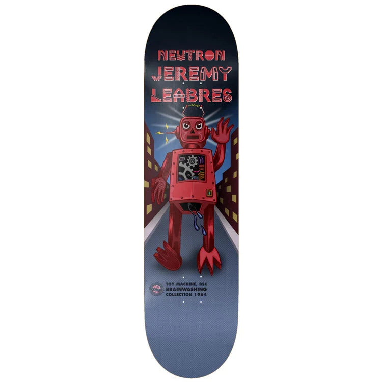Toy Machine Leabres Robot Deck - 8.38