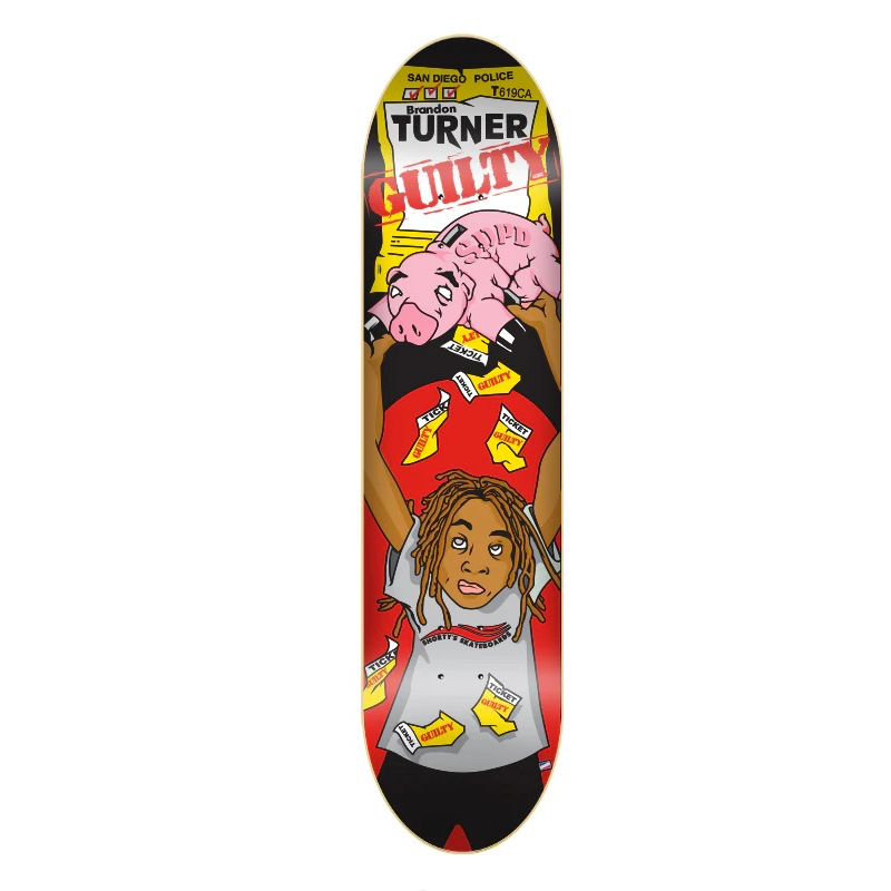 Shorty's Brandon Turner Guilty Deck - 8.25