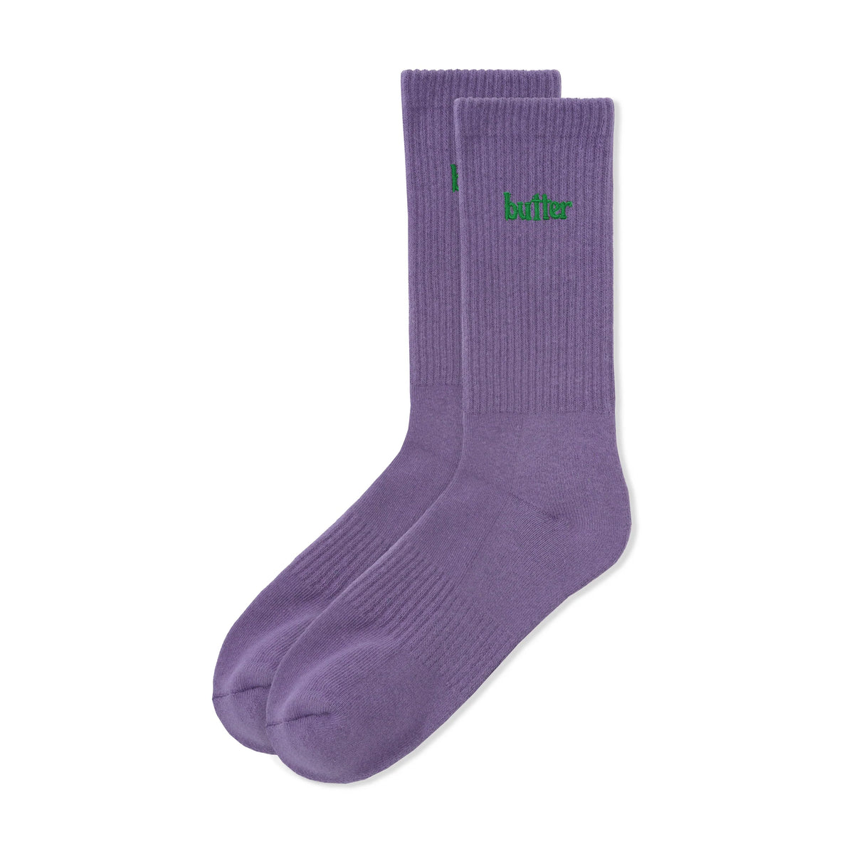 Butter Goods Basic Socks - Grape